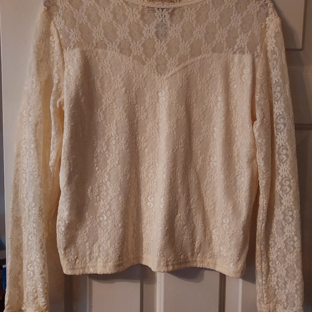 Lace PulloverTop